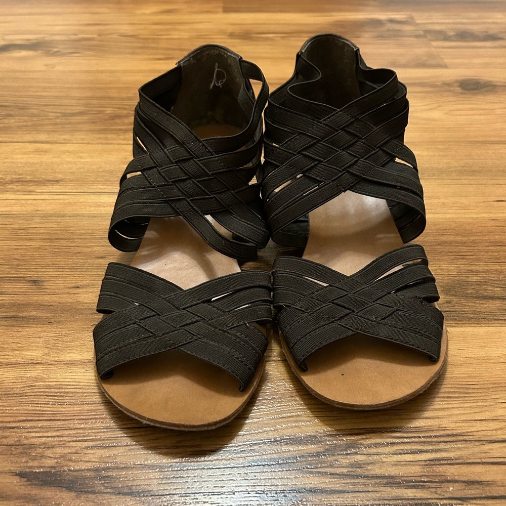 Zigi Soho Brown Stretchy Sandals